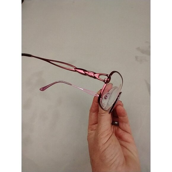 Sferoflex 2580B Designer Eyeglasses Frame 49-16-135 Pink 513 Women's Metal Full - Picture 11 of 12